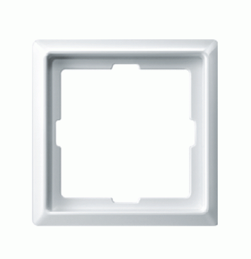 Artec frame, 1‑gang, polar white
